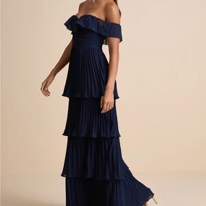 XxxL Lulus brand NEW formal navy blue dress